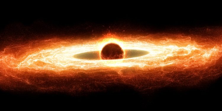 Wanderndes Schwarzes Loch fernab vom Galaxienzentrum entdeckt